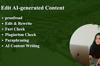 manually rewrite, paraphrase, and proofread your articles