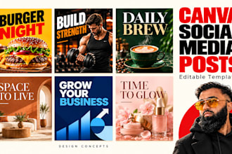 design canva social media posts social media post design