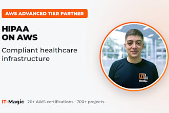 build hipaa compliant AWS infrastructure for healthcare