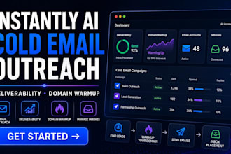 setup instantly ai cold email outreach dormain warmup fix email deliverability