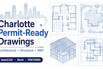 design charlotte nc permit ready architectural structural mep drawings