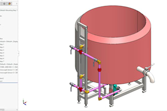 design sheet metal parts and fabrication drawings