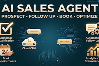an ai sales agent to qualify leads and book appointments