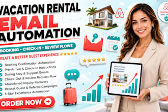 build vacation rental email automation for airbnb hosts