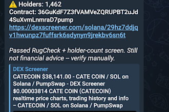 build a telegram controlled forex and crypto trading bot