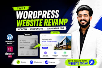 revamp your wordpress website