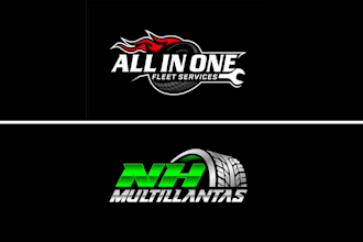 create modern automotive logo