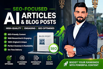 write SEO optimized ai blog posts and articles