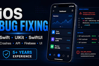 fix bugs crashes and issues in your ios swift app