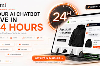 build an ai ecommerce chatbot for shopify or woocommerce
