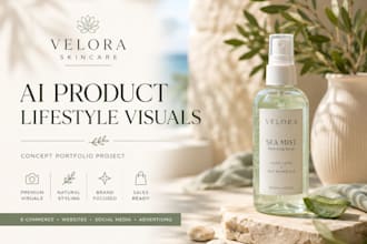 create realistic ai product photography and lifestyle images