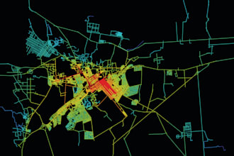space syntax analysis of urban planning