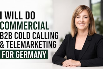 commercial cold calling german cold call commercial b2b german commercial calls