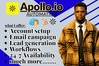 setup apollo io automation workflow for your business