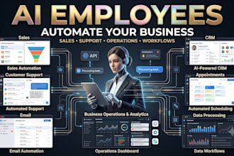 build ai employees to automate your daily business operations