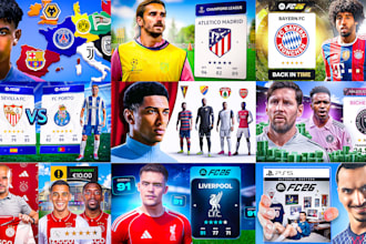 create you a professional FIFA or fc26 thumbnail for your channel