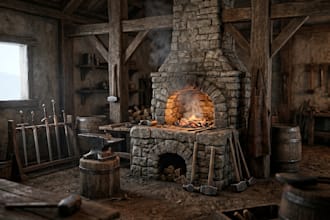 create high quality 3d game ready assets props and objects