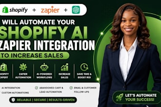 automate your shopify ai zapier integration to increase sales