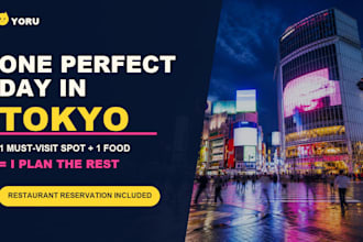 create your personalized one day tokyo itinerary