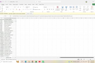 fix excel errors, write complex formulas, vlookup, and calculate data