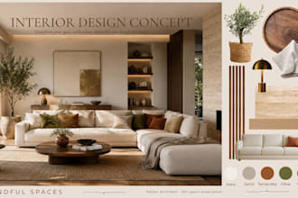 create an exclusive mood board design concept