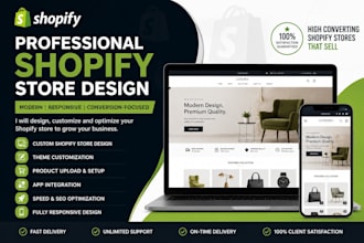 redesign and optimize your shopify store