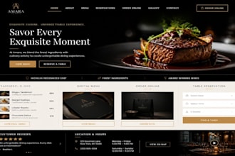 design restaurant website with online ordering and pos integration