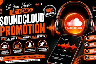 do organic soundcloud promotion for real listeners and growth