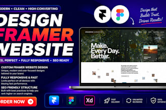 framer website design develop framer landing page website framer website tutor