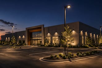 do outdoor light, exterior photometric lighting design for permit approval
