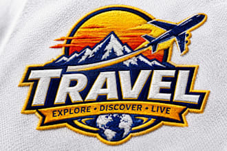 design custom embroidered patches and vector artwork for apparel merch