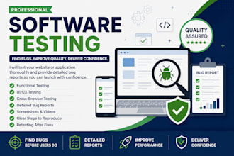 test web and mobile applications