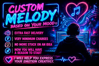 make custom melody for you based on your emotions or inner insight
