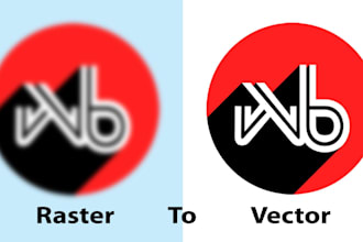 do vector tracing, redraw image and logo artwork for vinyl cutting and cricut