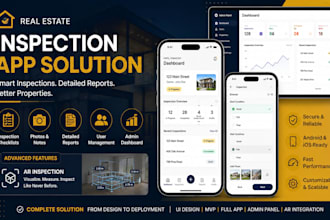 build real estate property inspection app with reports and management dashboard