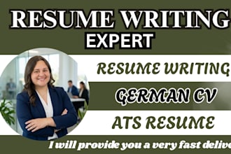 create your german cv, resume writing, ats resumes and linkedin profile