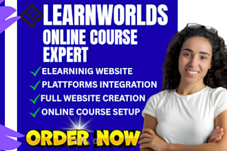 setup learnworlds course website learnworld course curriculum design for coache