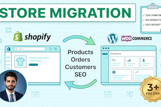 migrate shopify to wordpress or wordpress to shopify