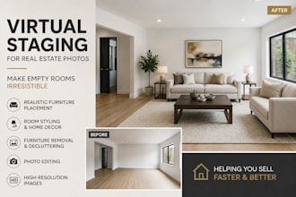 do virtual staging for real estate and photos home staging