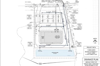 stormwater drainage, runoff calculation, pipe network hydraulics, grading plans