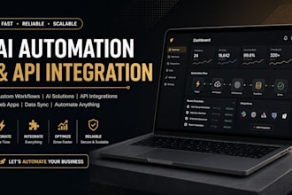 develop ai agents, mdm platforms, websites and custom web software solution