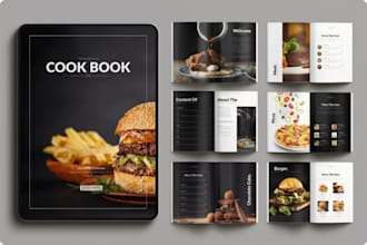 write and design quality cookbook recipe book, cookbook formatting, ebook