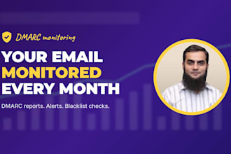monitor dmarc and email deliverability monthly to keep you out of spam