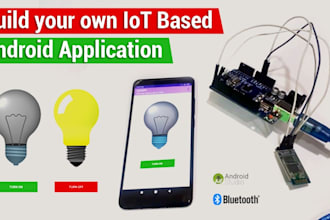 develop custom bluetooth controller and android app for iot devices