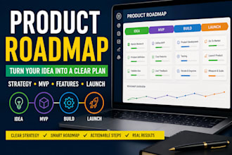 create a product roadmap and strategy for your startup or business