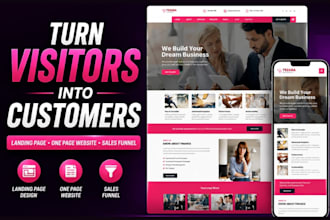create wordpress landing page design wordpress one page website sales funnel