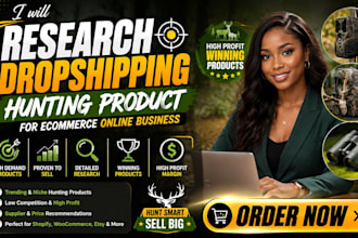 reseach dropshipping hunting  product for ecommerce online business