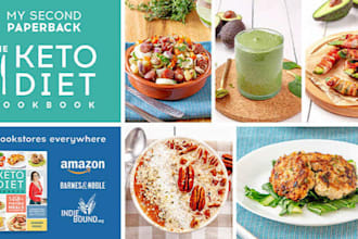 design cookbook vegan keto diet recipe, book meal plan for amazon kdp paperback