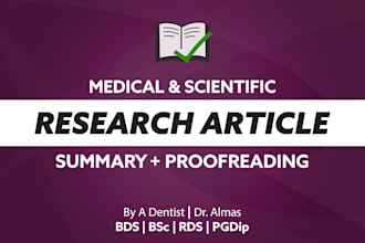 fact check and edit medical and health articles