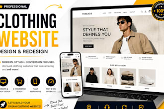 build modern shopify clothing store clothing brand store and fashion store